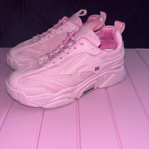 ✨OFFERS WELCOME✨Pink Women's Sneakers - Size 9